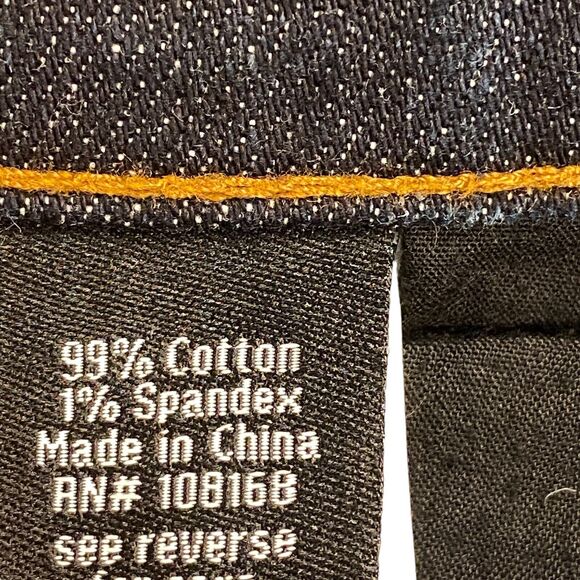 RSQ New York Slim Straight Jeans Men's Size 36x30 Blue Denim - Picture 8 of 16